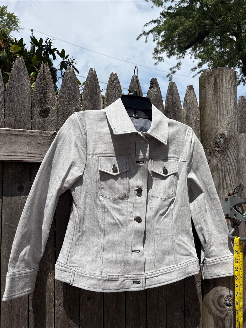 Donna Degnan size 2 cotton jean jacket!!